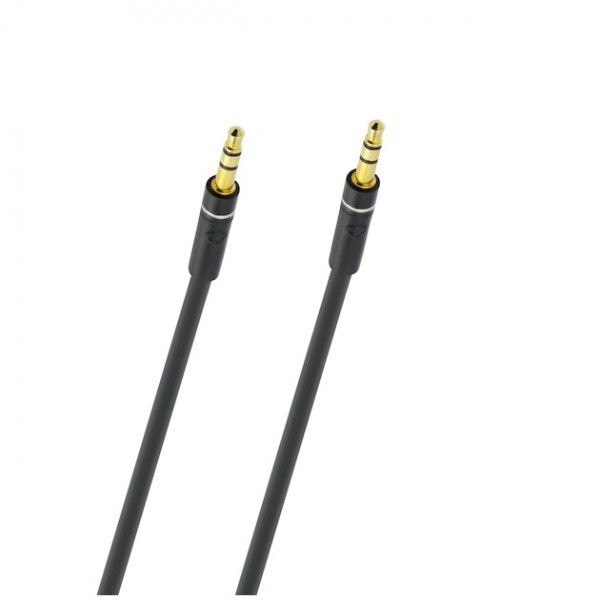 0 m mini jack kabel zwart