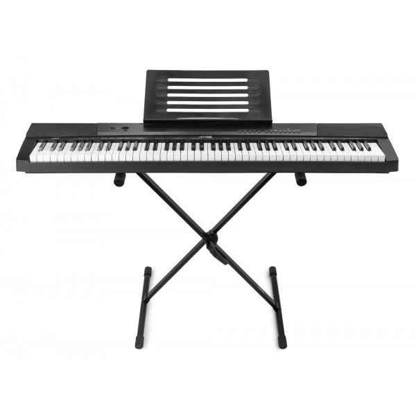 Max kb6 digitale piano met keyboardstandaard en koptelefoon 3