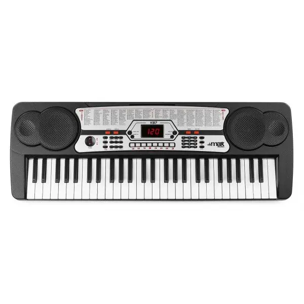 Max kb7 keyboard piano met 54 toetsen voor jong en oud 4