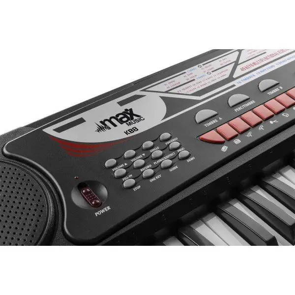 Max kb8 keyboard piano met 49 toetsen full size toetsen 5