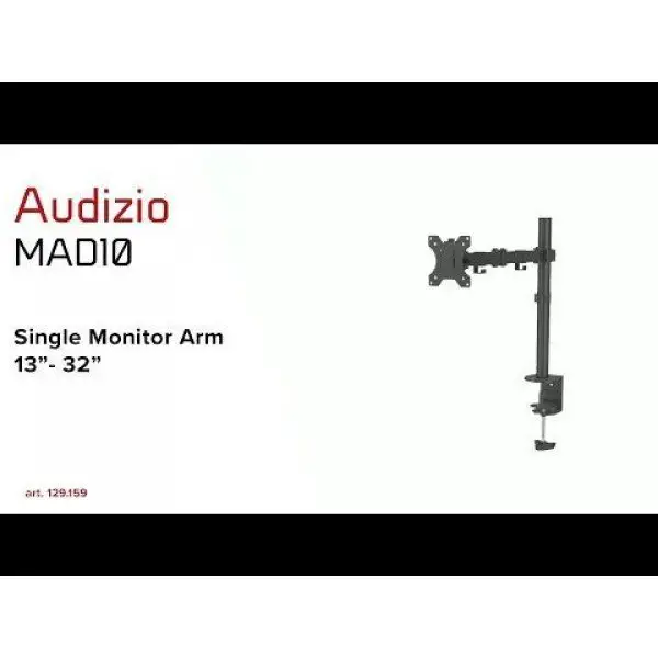 Audizio mad10 universele monitor arm voor 13 - 32 inch scherm