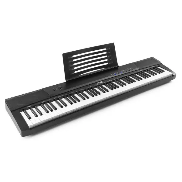Max kb6w digitale piano met 88 toetsen meubel en bankje 5