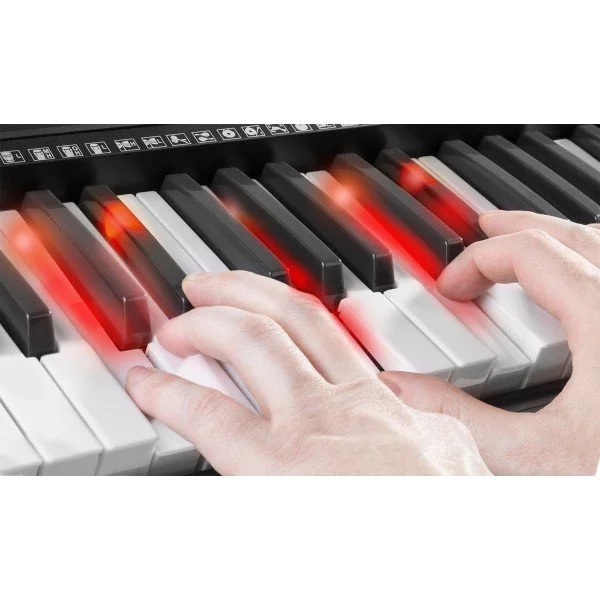 Max kb9 beginners keyboard met o. A. 61 lichtgevende toetsen en 4