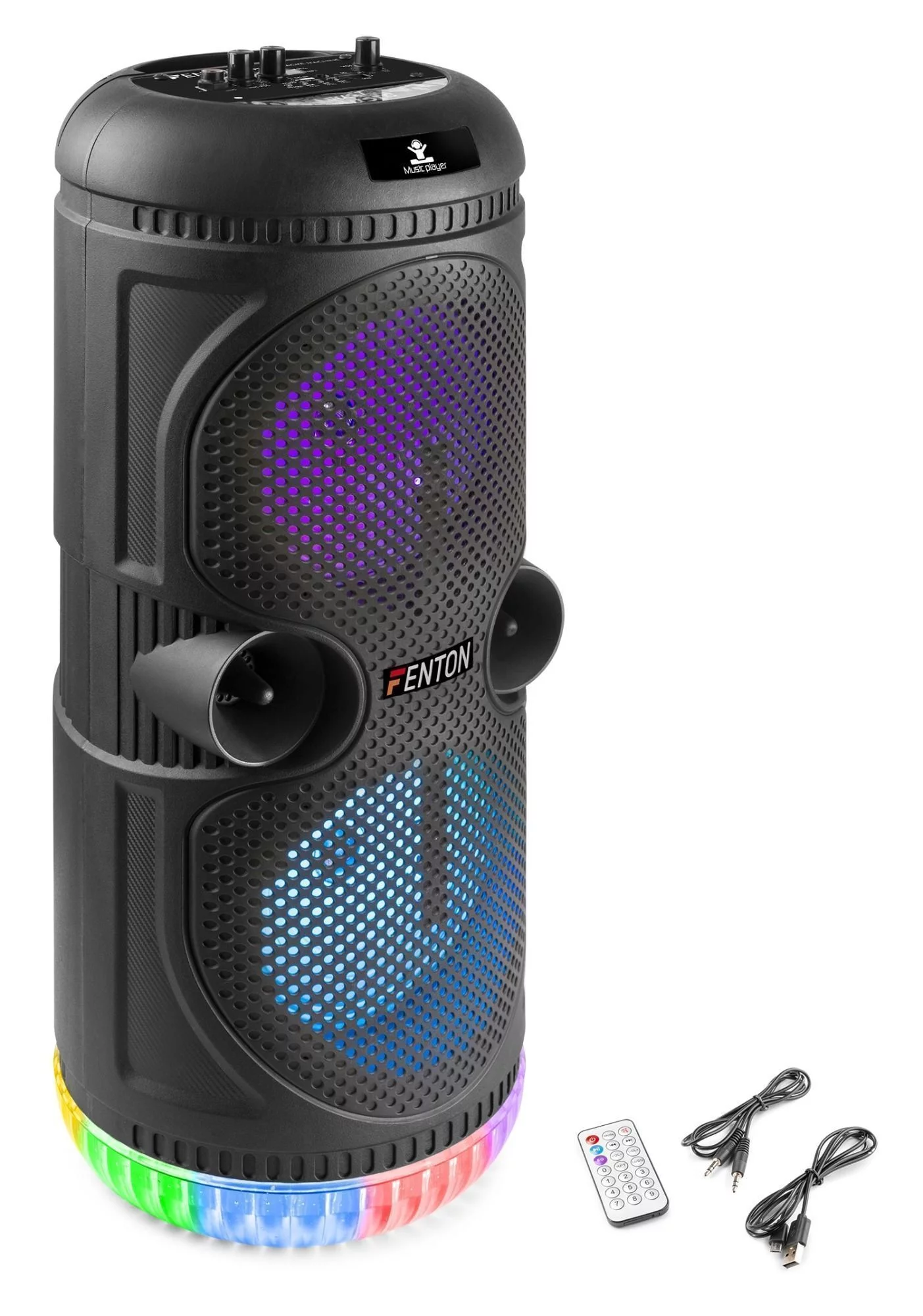 2e keus fenton sps75 bluetooth speaker met karaoke en led 2