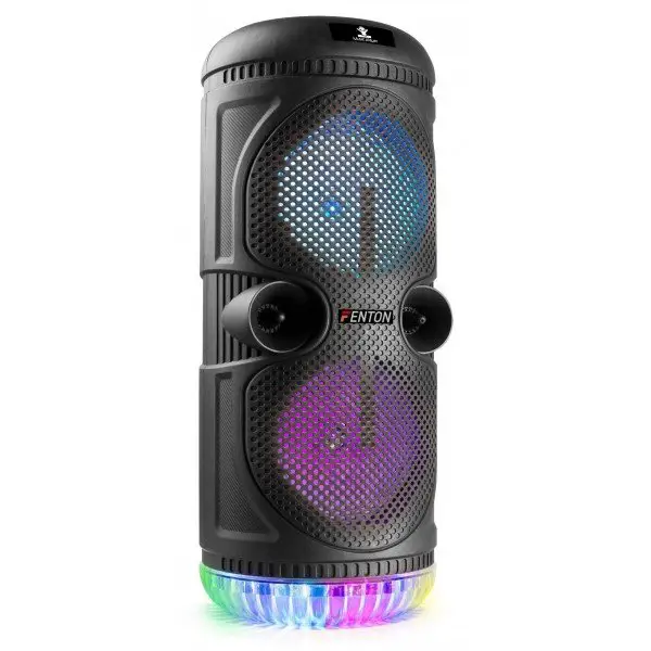 2e keus - fenton sps75 bluetooth speaker met karaoke en led
