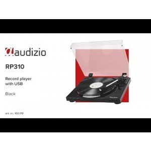Audizio RP310 hifi platenspeler met auto return en mp3 recording -