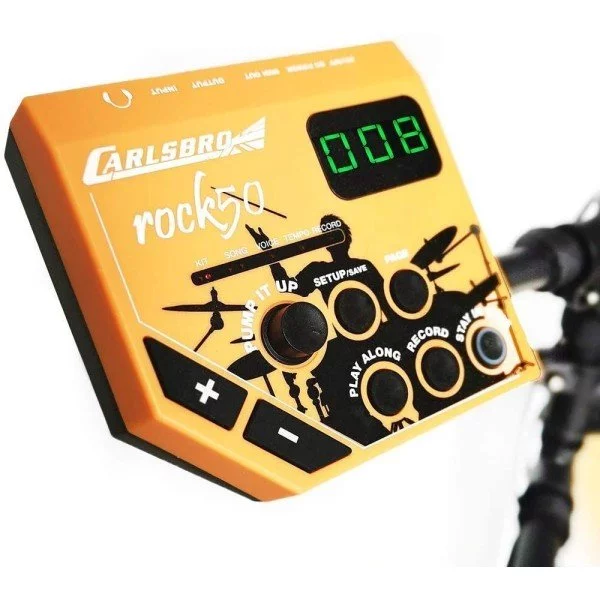 2e keus carlsbro rock50bp1 elektrisch drumstel incl. Drumkruk en 3