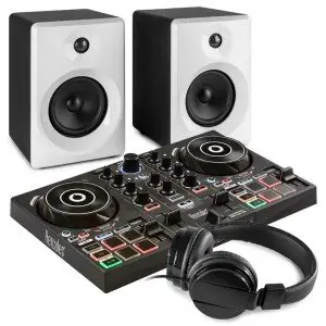 Hercules DJControl Inpulse 200 DJ Set met speakers en koptelefoon -