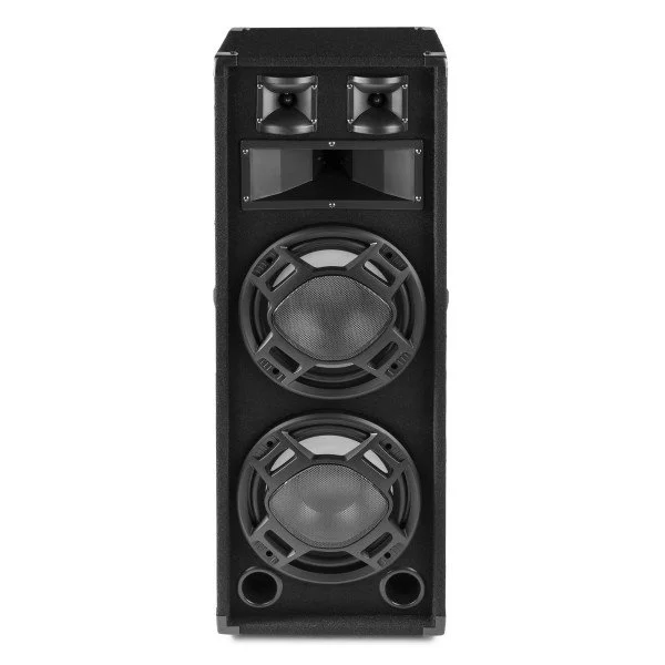 Fenton bs210 disco speaker 2x 10 met ledaposs 800w 2