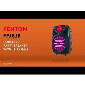 Fenton FP8JB party speaker met Bluetooth en licht