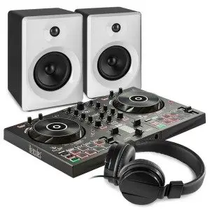 Hercules DJControl Inpulse 300 DJ set met speakers en koptelefoon -