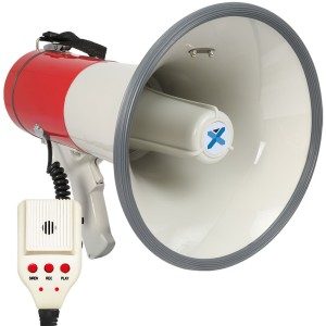 Vonyx MEG050 Megafoon met Record en Sirene functie 50W