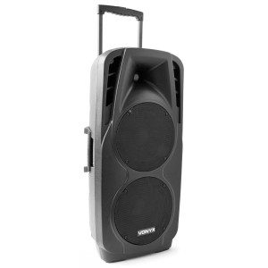 Vonyx SPX-PA9210 mobiele speaker 2x 10" 1000W op accu