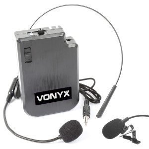 Vonyx VPS10BP UHF headset - 863.200 mHz