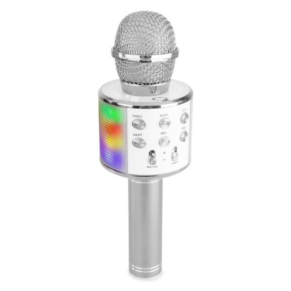 Max km15s karaoke microfoon met ingebouwde led&apos;s