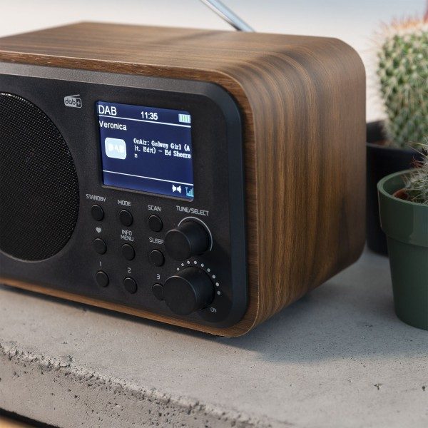 Retourdeal audizio milan draagbare dab radio met bluetooth fm radio 7