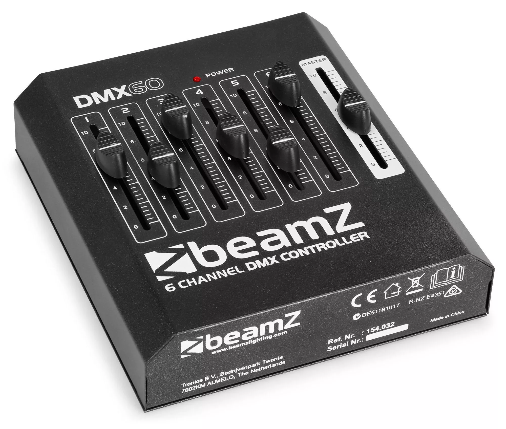 Retourdeal - BeamZ 6 kanaals DMX60 Controller