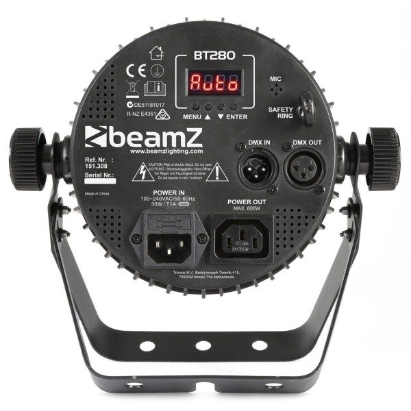 Beamz blauw retourdeals led verlichting|led par spots