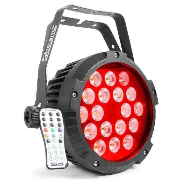 Retourdeal - beamz bwa418 waterdichte aluminium led par voor