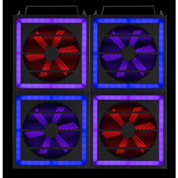 Retourdeal beamz led twister 400 led fan effect 6