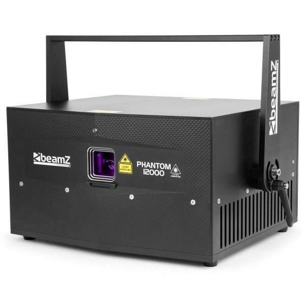 Retourdeal beamz phantom 12000 pure diode analoge 12000mw rgb laser 6