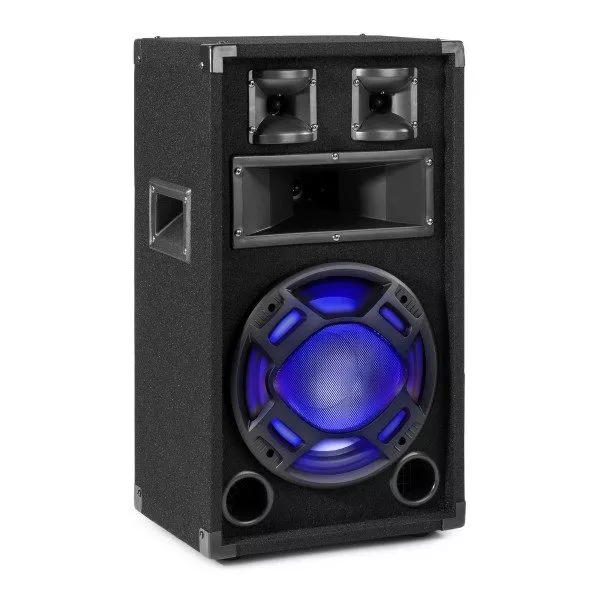 Retourdeal - fenton bs10 disco speaker 10" met ritmische led&apos;s - 400w