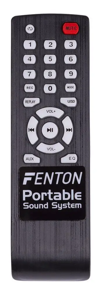 Retourdeal fenton ft8led karaoke speaker 300w 8 met led 6