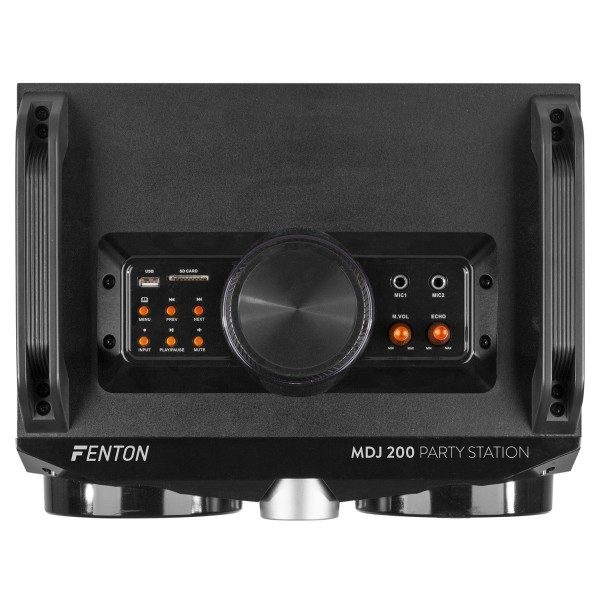 Retourdeal fenton mdj200 karaokeset 150w op accu met bluetooth en 6