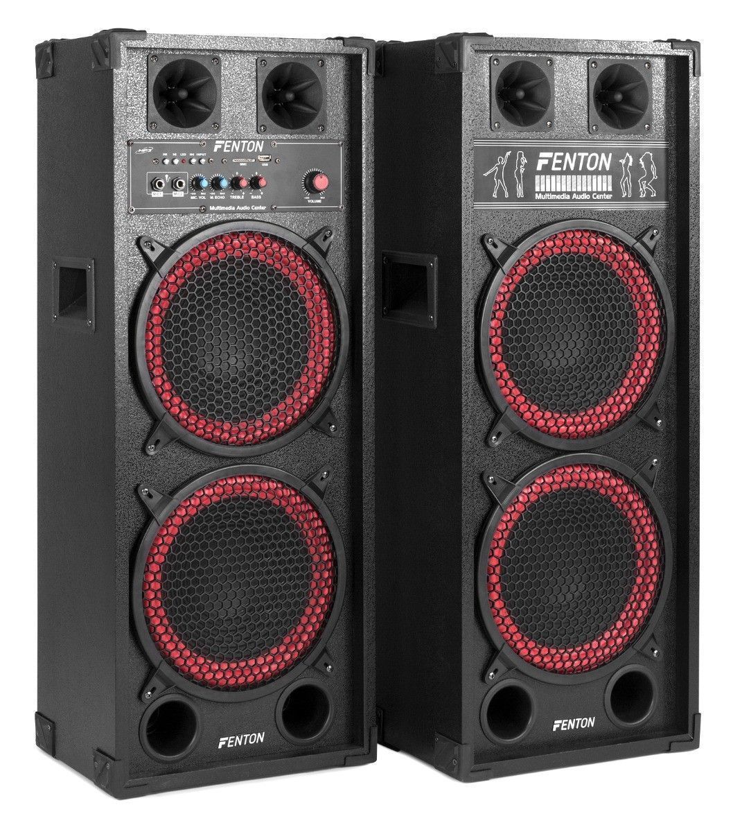 Retourdeal - Fenton SPB-210 Actieve speakerset 2x 10