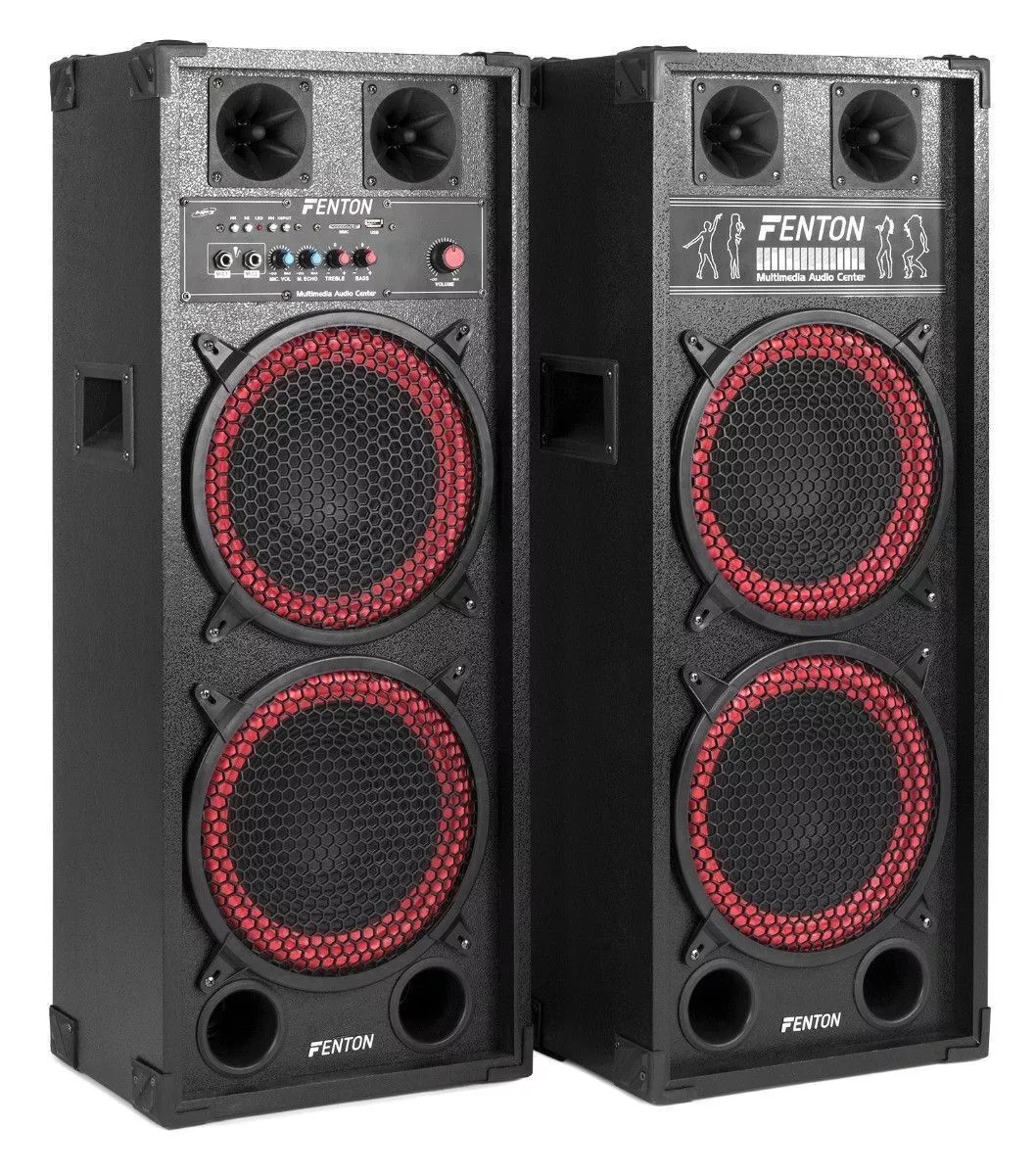 Retourdeal - Fenton SPB-210 Actieve speakerset 2x 10