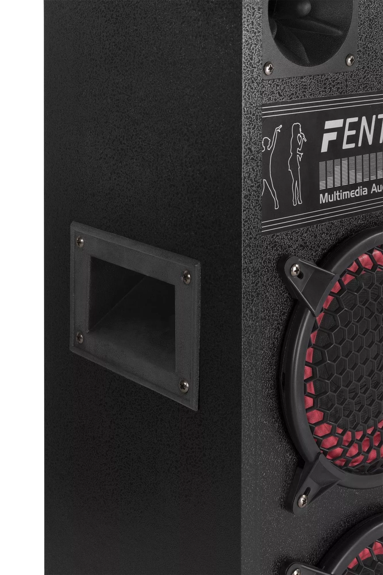 Retourdeal fenton spb 26 actieve speakerset 2x 65 600w met 6