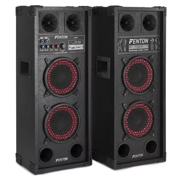 Retourdeal - fenton spb-26 actieve speakerset 2x 6