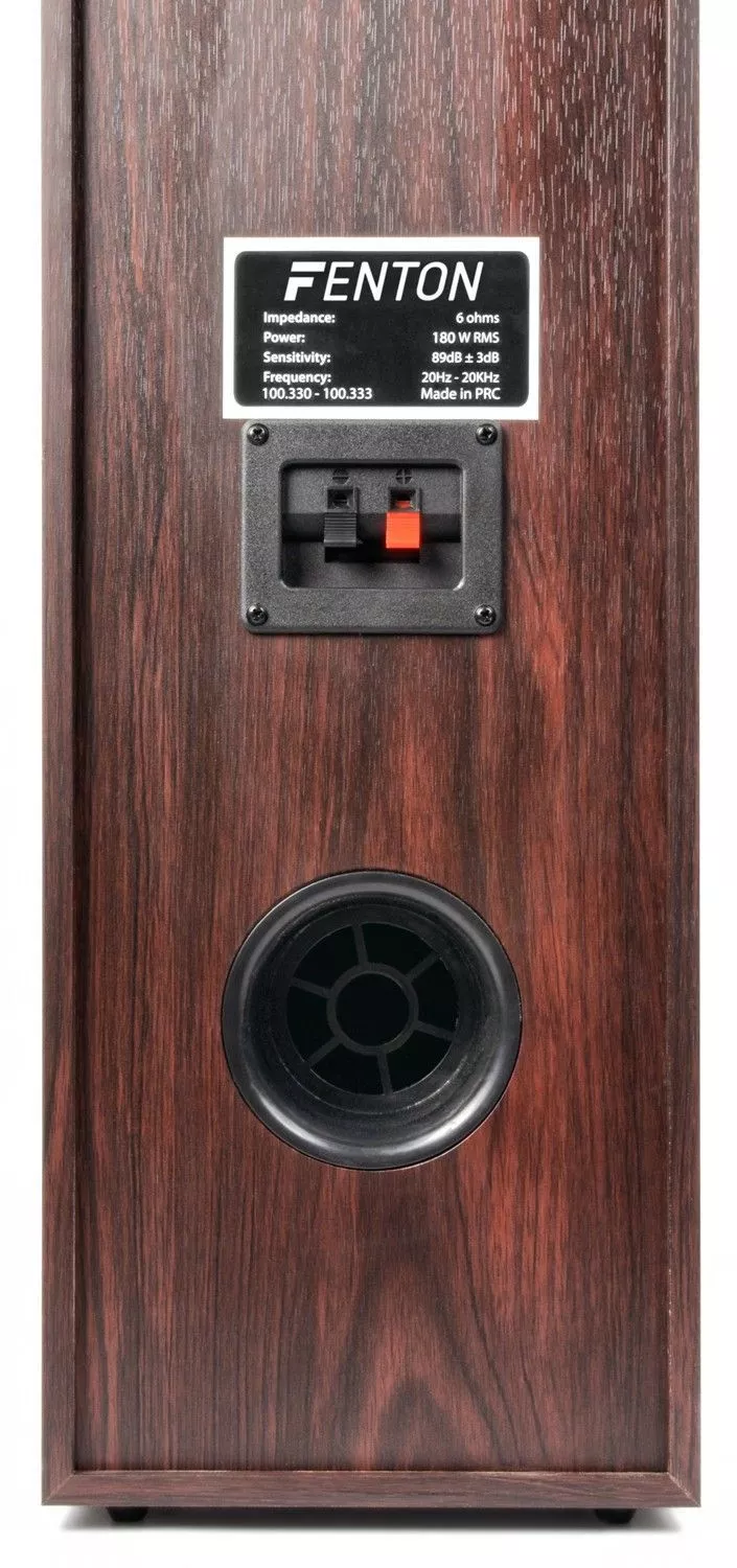 Retourdeal fenton thuis bioscoop speaker systeem walnoot 5 delig 6