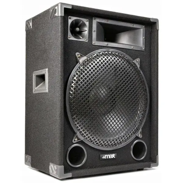 Retourdeal - max disco speaker max15 1000w 15"