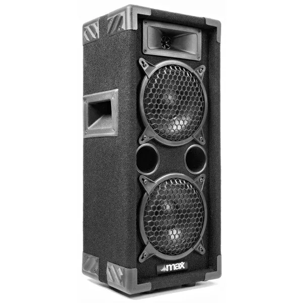 Retourdeal - max disco speaker max26 600w 2x 6"