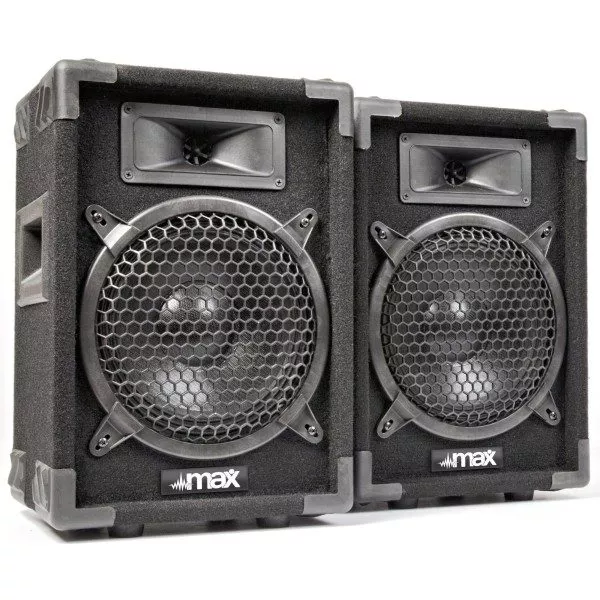Retourdeal - max disco speakerset max8 400w 8"