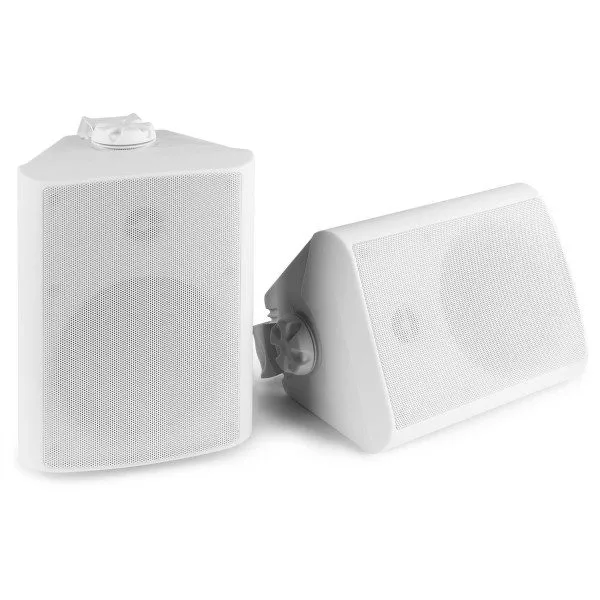 Retourdeal - power dynamics bgo50 witte speakerset voor binnen en