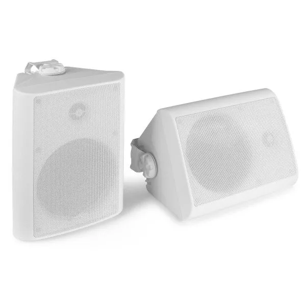 Retourdeal - power dynamics bgo65 witte speakerset voor binnen en