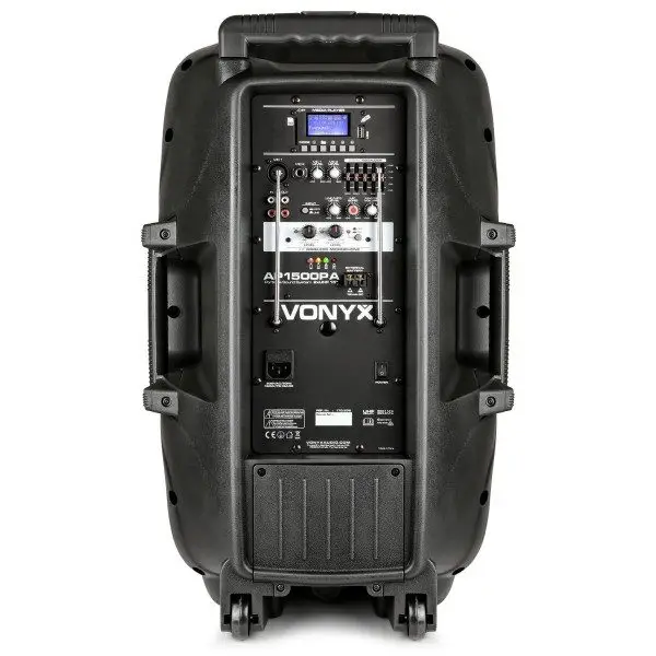 Retourdeal vonyx ap1500pa mobiele bluetooth luidspreker met 3 5