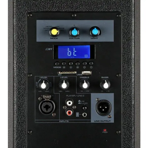 Retourdeal vonyx lm65 lightmotion bluetooth speaker met led 6