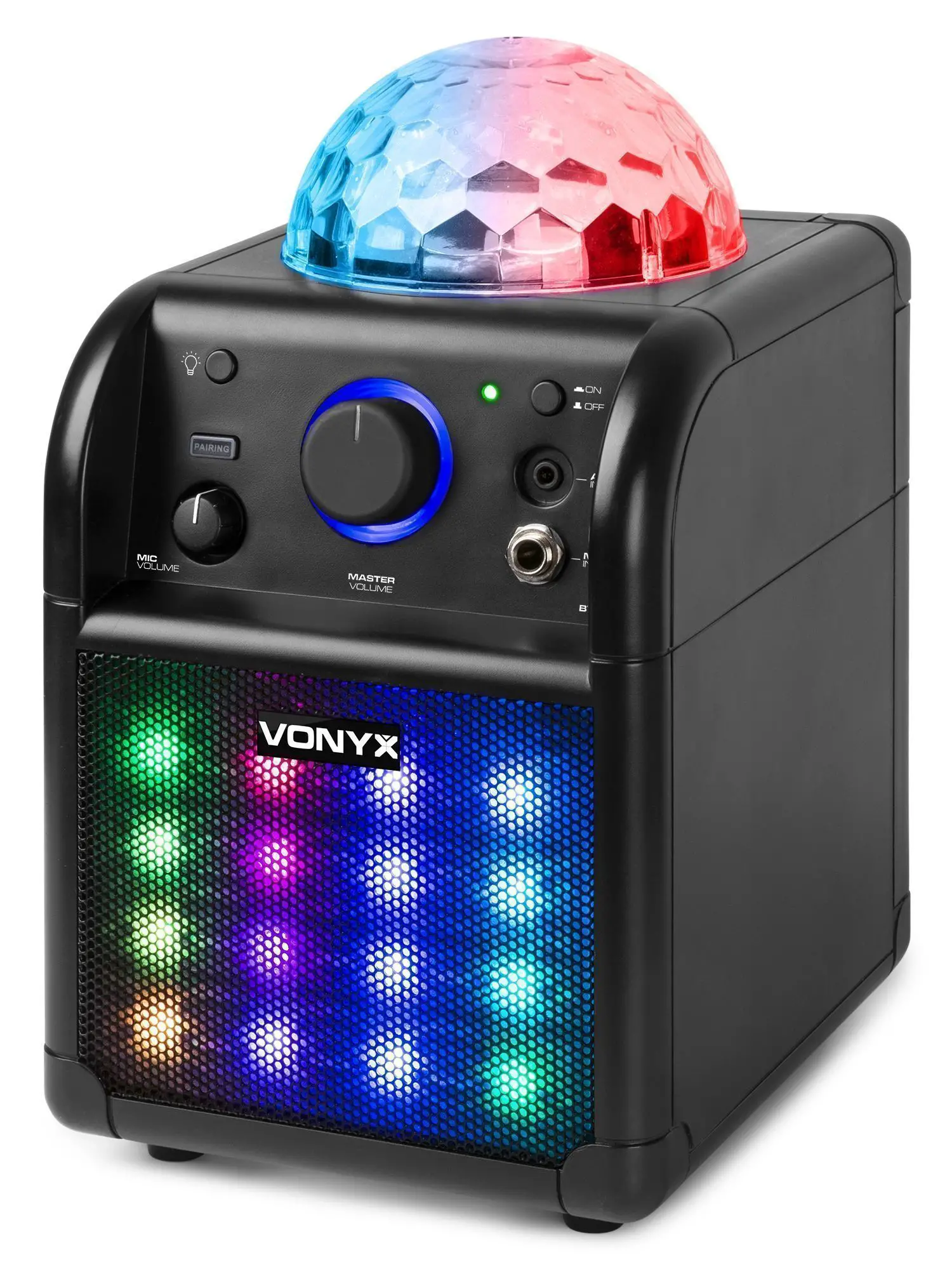 Vonyx blue retourdeals karaokesets|retourdeals karaoke microfoons|retourdeals mobiele geluidsinstallaties|karaokesets