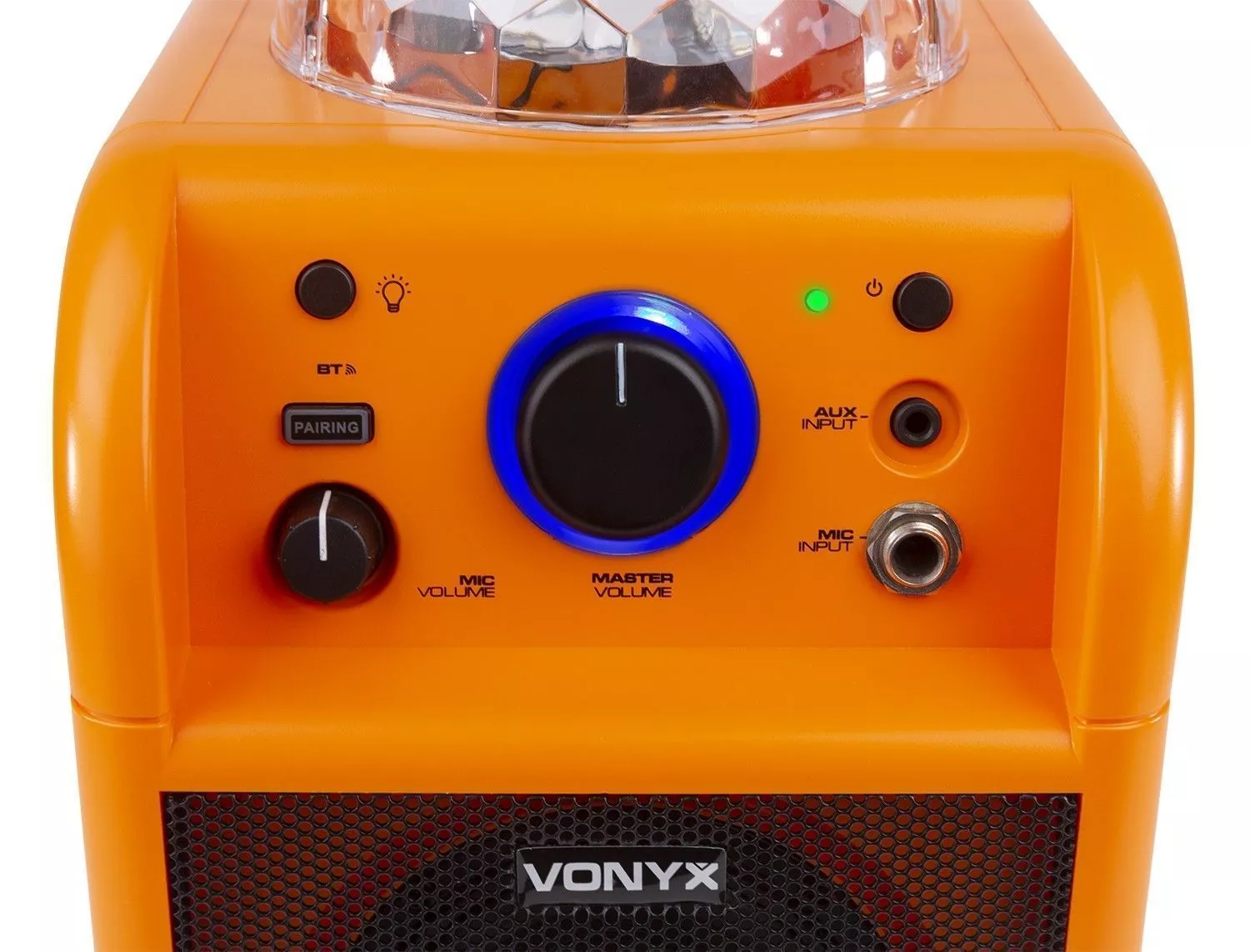 Retourdeal vonyx sbs50l karaokeset met microfoon bluetooth en 7