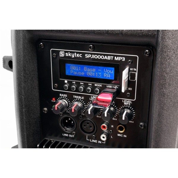 Retourdeal vonyx spj 1000abt actieve speaker 400w met bluetooth en 5