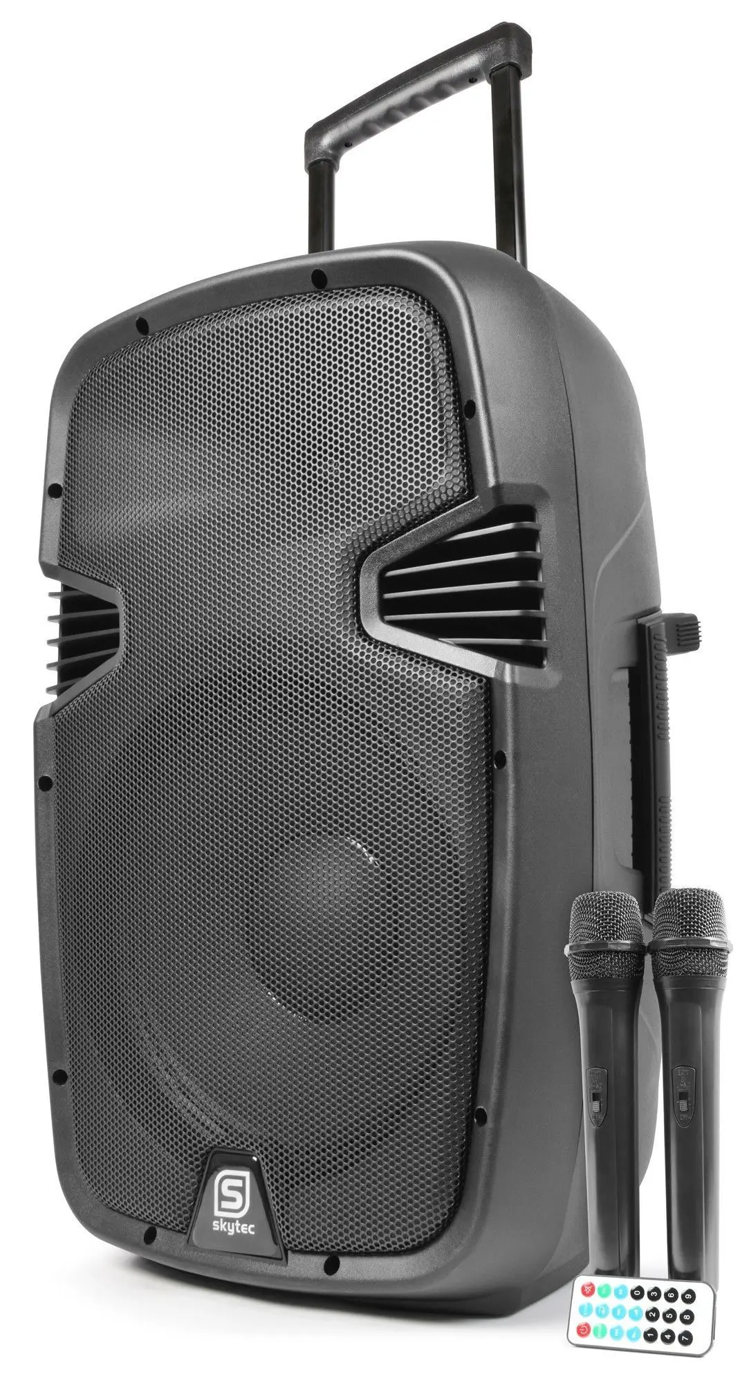 Retourdeal vonyx spj pa912 draagbare accu speaker 12 500 watt met 5