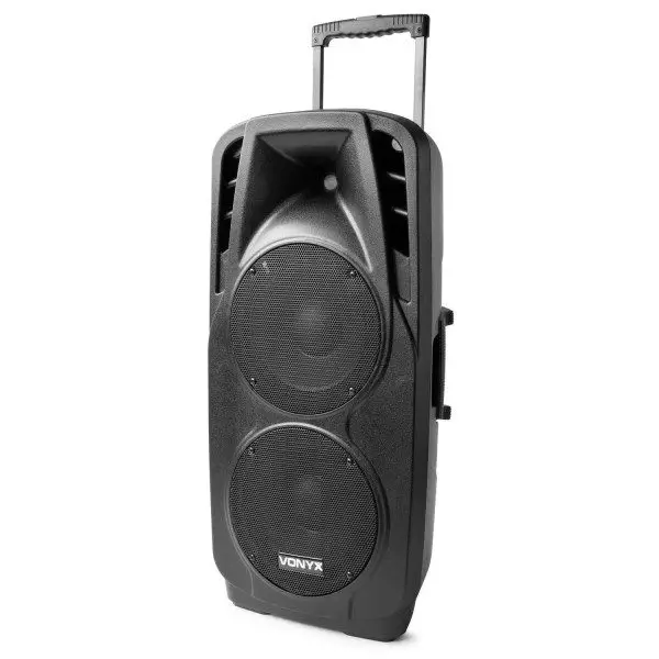Retourdeal vonyx spx pa9210 mobiele speaker 2x 10 1000w op accu 5