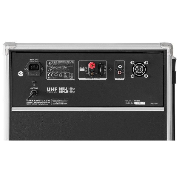 Retourdeal vonyx st180 mobiele geluidsinstallatie met bluetooth cd 6
