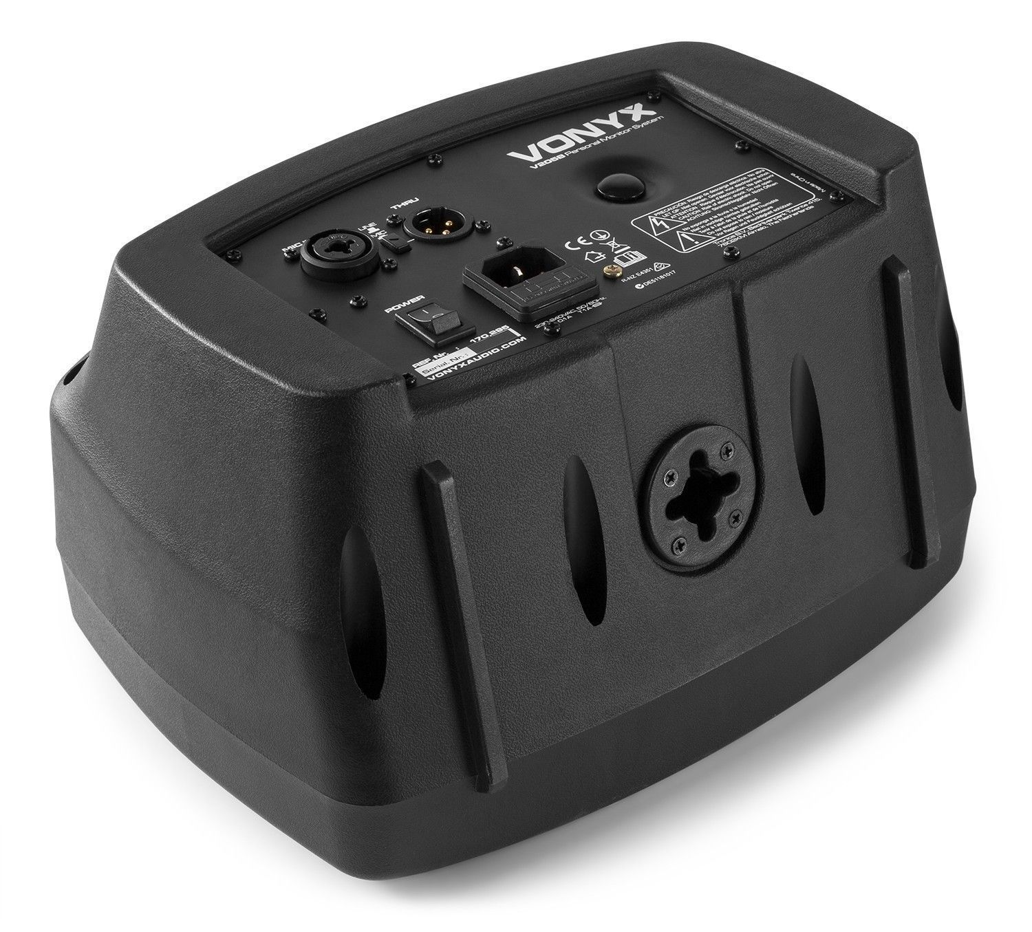 Retourdeal vonyx v205b actieve monitor speaker met bluetooth en usb 6