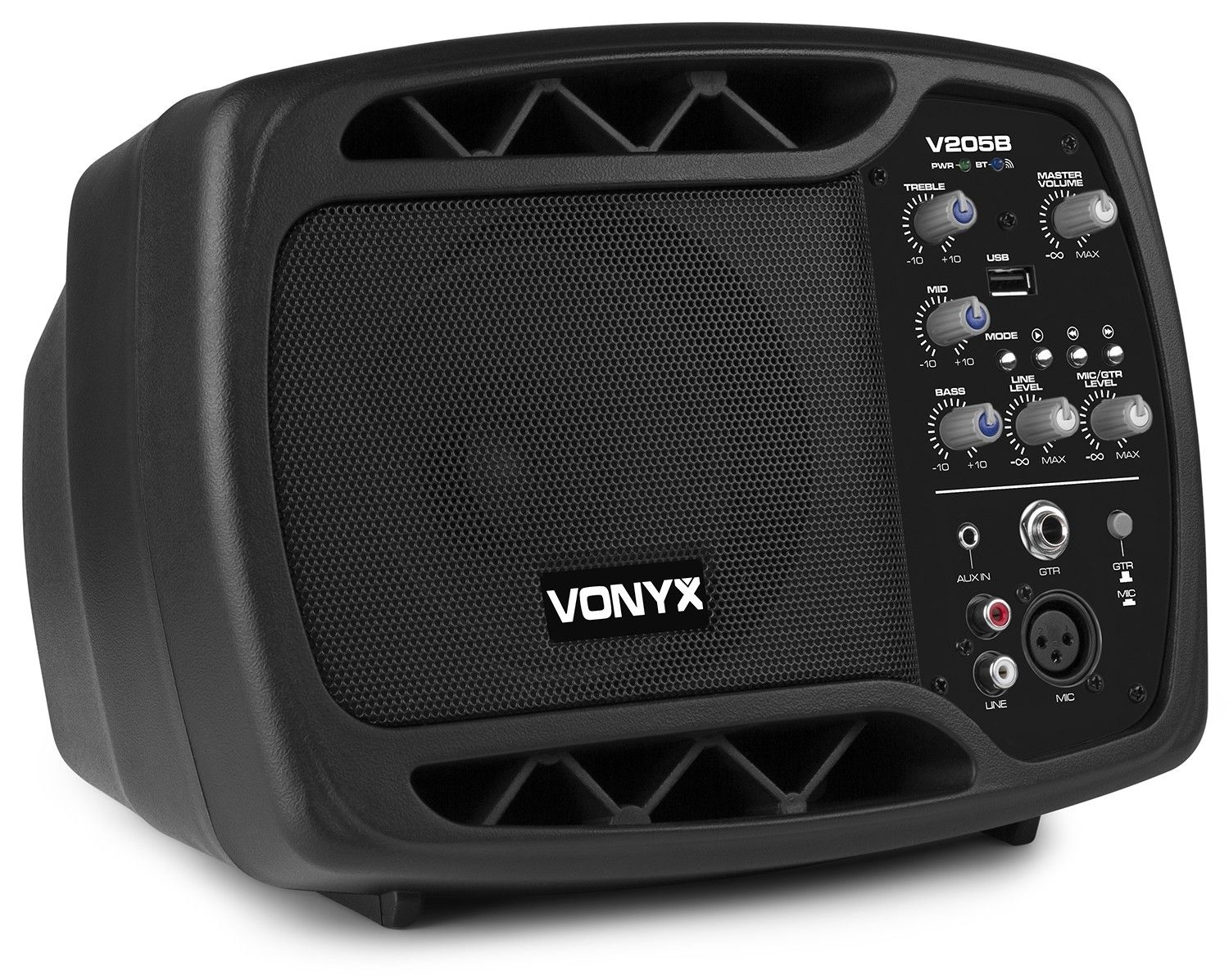 Retourdeal - Vonyx V205B actieve monitor speaker met Bluetooth en USB