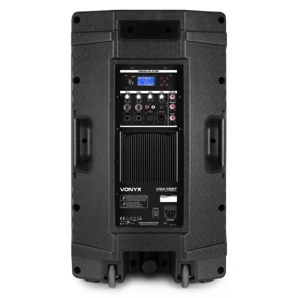 Retourdeal vonyx vsa12bt actieve speaker 800w bi ampified met 6