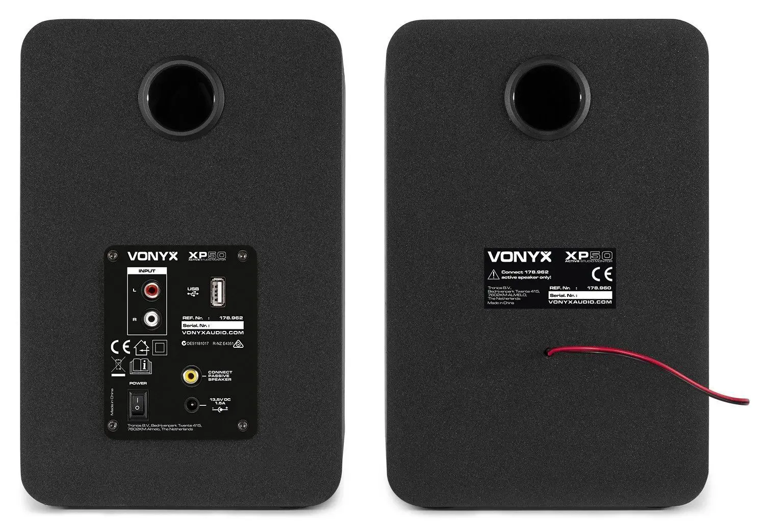 Vonyx blue retourdeals studio monitors|studio monitors